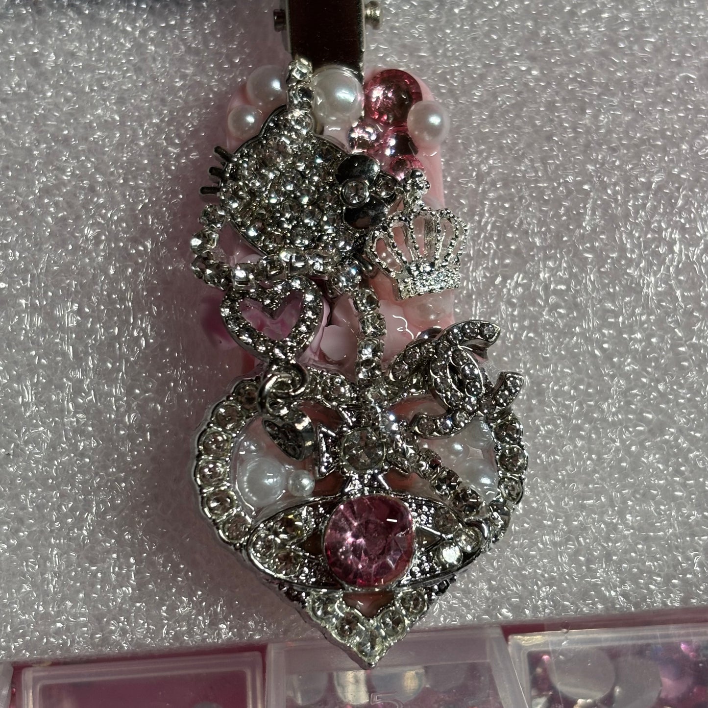 bling baby hair clips