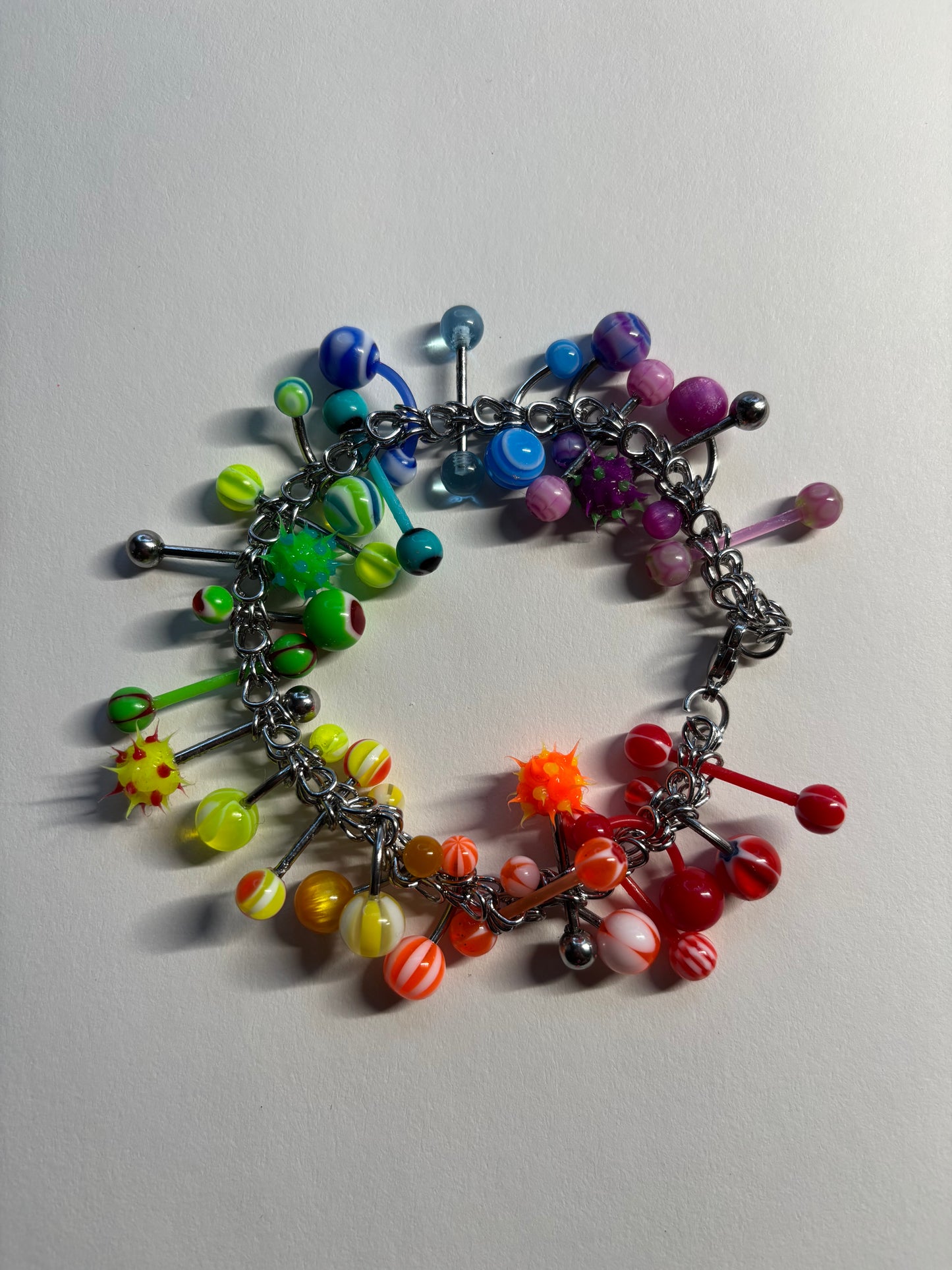 tutti frutti pierced bracelet 🌈🍭
