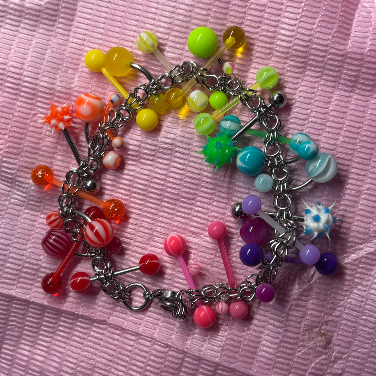tuttifruttiv2 ☆pierced bracelet