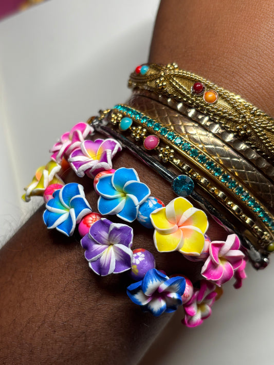 plumeria excess bracelet 🌸