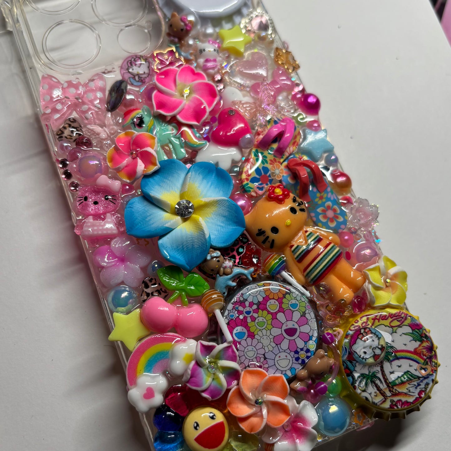 tropical excess phone case remake